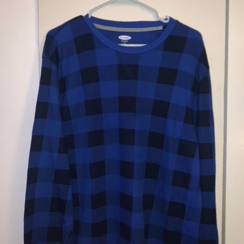 Old Navy Waffle Henley Tee Shirt